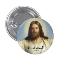 "Be not afraid!" Custom Button