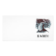 Be Patriotic Photo Card