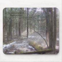 Be Still and Know Mousepad