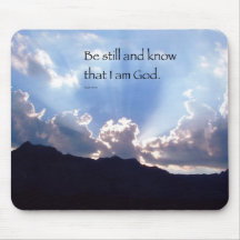Be Still Mouse Pad