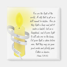Be The Light Fridge Magnets