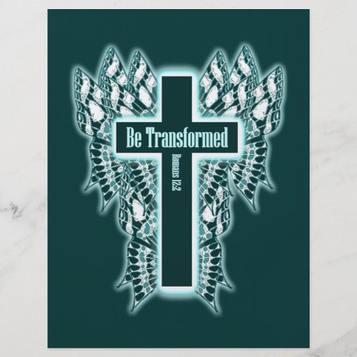 Be Transformed – Romans 12:2 Custom Flyer
