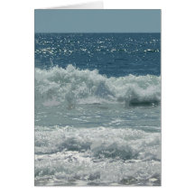Beach at Montauk Greeting Cards
