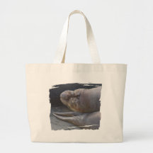 Beach Bag with Northern Elephant Seal