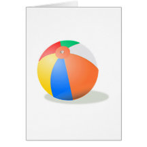 Beach Ball Cards