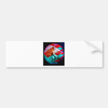 BEACH BALL FUN BUMPER STICKER