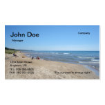 Beach buisness card business cards
