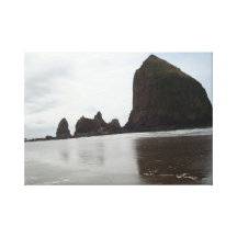 Beach canvas stretched canvas print