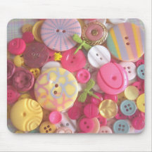 Beach Colour Buttons Mouse Mats