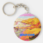 Beach Cove Keychain