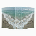 Beach Destination or Cruise Wedding Album Planner 3 Ring Binder