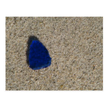 Beach Glass Post Card
