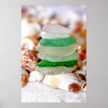 Beach Glass Poster