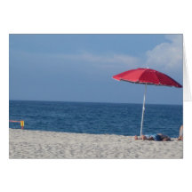 Beach Greeting Card