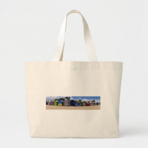Beach Huts Melbourne 2 Canvas Bag