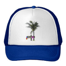beach mesh hats
