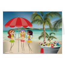 Beach Party Cards