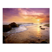 beach postcard