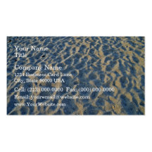 Beach Sand Texture Business Card
