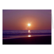 Beach Sun Greeting Cards