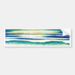 Beach Surf - CricketDiane Ocean Waves Art Products Bumper Sticker