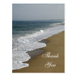 Beach Thank You Note Postcard