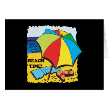 Beach Time Cards