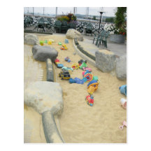 Beach toys Postcard