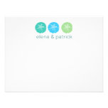 Beach Wedding Note Cards Invites