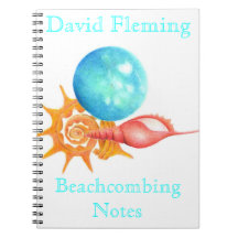 Beachcombing Notes Notebook