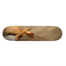 'BEACHED' (NATURAL) skateboard