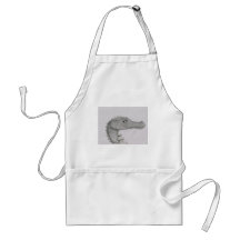 Beaded Dragon Apron