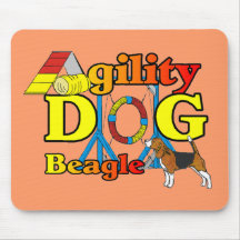 Beagle Agility Gifts Mouse Pad