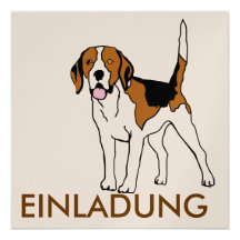 Beagle EINLADUNG