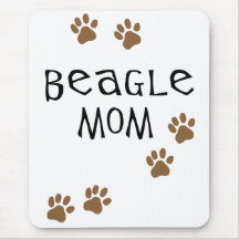 Beagle Mum Mousemats