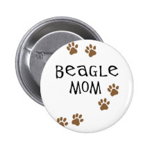 Beagle Mum Pin