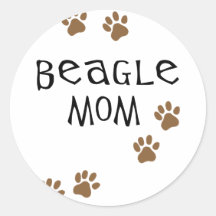 Beagle Mum Sticker