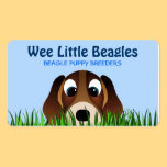Beagle Puppy Dog Breeders Business Cards business cards