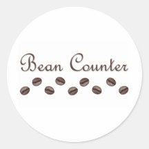 Bean Counter Sticker