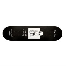 Bean who had a very bad day & dealt with it skate decks