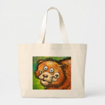 Bear Canvas Bag