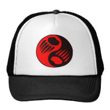 Bear Claw Yin Yang Trucker Hats