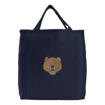 Bear Canvas Bag