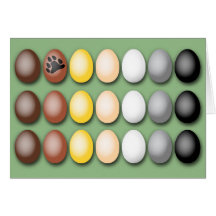 Bear Flag Eggs Card