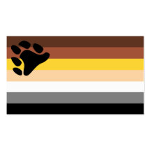 Bear Flag Trick Card Business Card