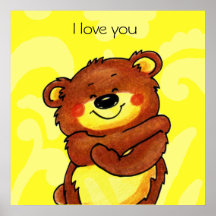 bear hug poster