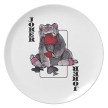 Bear Joker Party Plate