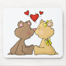 Bear Love Mouse Pads
