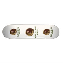 Bear Wants Coffee Skate Deck