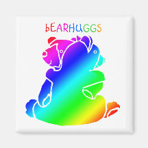 " bEARHUGGS " Refrigerator Magnet
